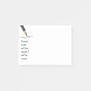 Funny Work Saying Funny Quote Post-it Notes