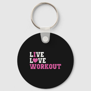 Funny Workout Lover Gifts And Bodybuilding Outfits Key Ring