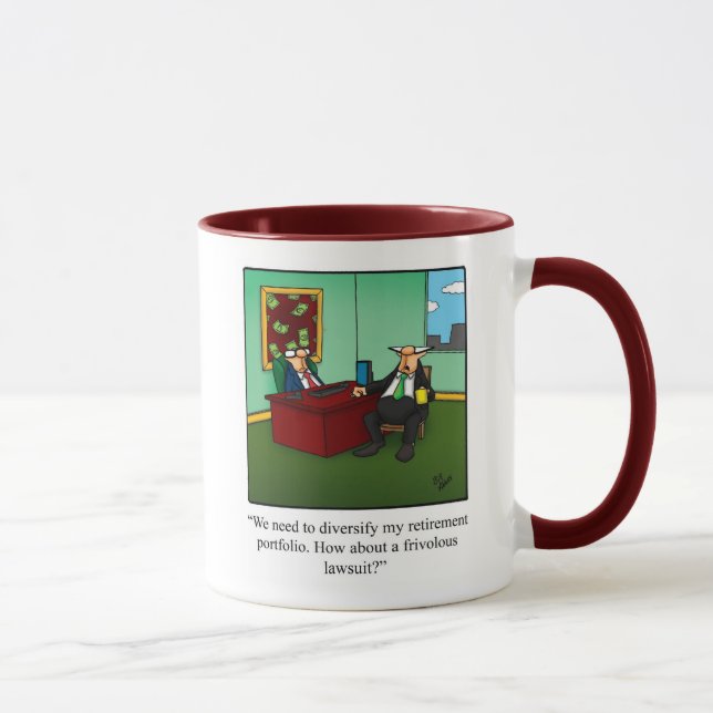Funny Workplace Humour Mug (Right)