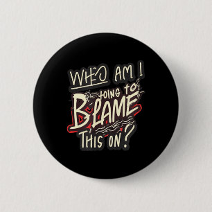 Funny Workplace Humour Sarcastic Quote Vintage 6 Cm Round Badge