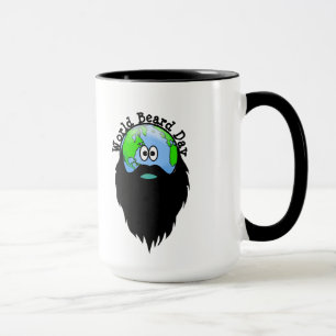 Funny World Beard Day Mug