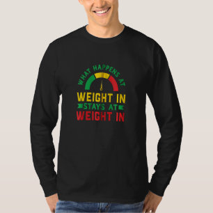 Funny World Of Weight Loss Slimming Watcher Weigh  T-Shirt