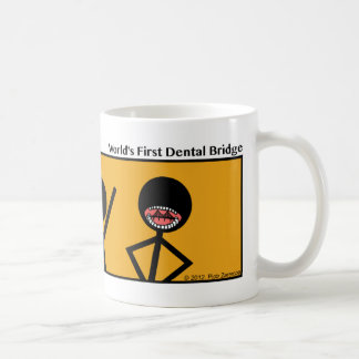 Funny World's 1st Dental Bridge Stickman Mug - 081