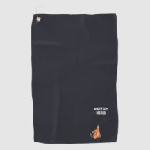 Funny Worlds Best Dog Dad Golf Golfer Customisable