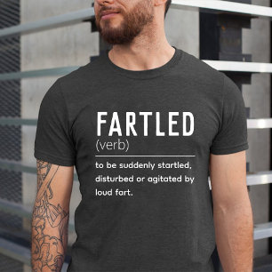 Funny World's Best Farting Dad sarcastic black T-Shirt