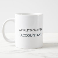 Funny World's Okayest Accountant Custom Name