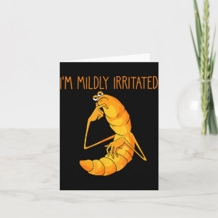 Funny Worm Meme I'm Mildly Irritated Marcus Mens W Card