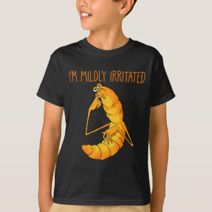 Funny Worm Meme I'm Mildly Irritated Marcus Mens W T-Shirt