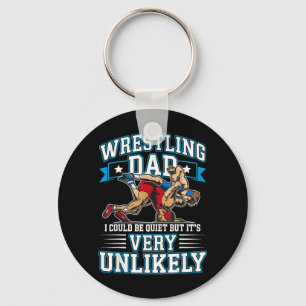 Funny Wrestling Dad Could Be Quiet But Unlikely Key Ring