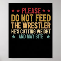 Funny wrestling lover fan please feed