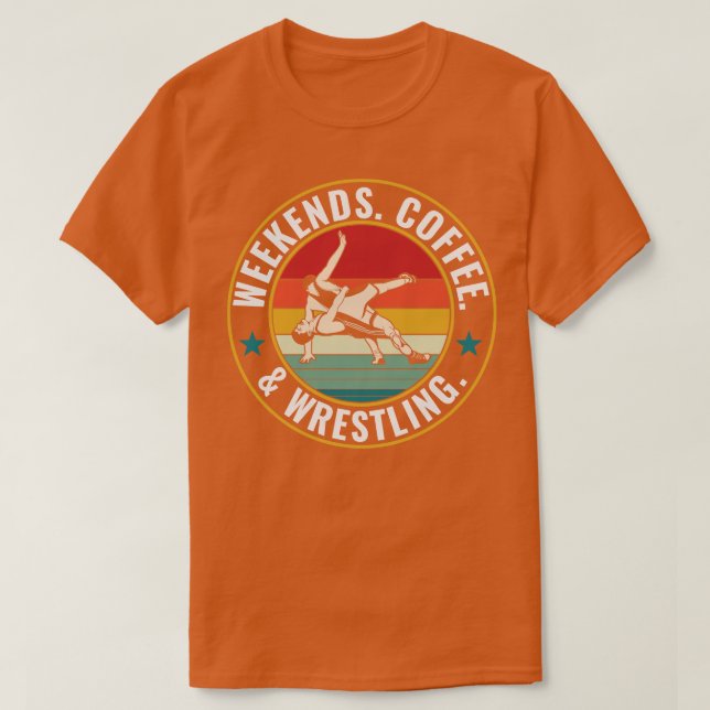 Funny Wrestling Quote Wrestle Wrestling Fan Wrestl T-Shirt (Design Front)