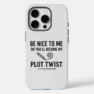 Funny Writer Quote Gift for Authors & Book Lovers iPhone 16 Pro Case