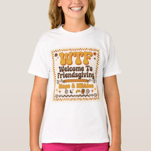 Funny WTF Welcome To Friendsgiving Paper Napkins T-Shirt