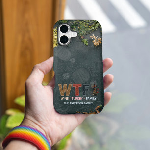 Funny WTF Wine Turkey Family Thanksgiving