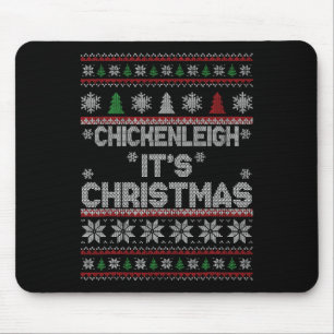 Funny Xmas Chickenleigh It's Christmas 1 Mouse Pad