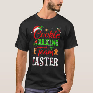 Funny Xmas Cookie Baking Team Taster Christmas T-Shirt