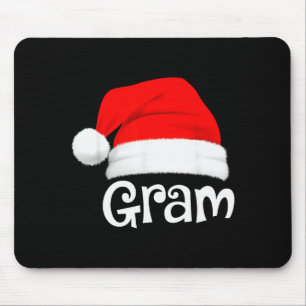 Funny Xmas Pajama Group Matching Gram Christmas Ha Mouse Pad