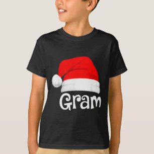 Funny Xmas Pajama Group Matching Gram Christmas Ha T-Shirt