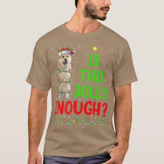 Funny Xmas Tree Is This Jolly Enough Akita Inu Chr T-Shirt