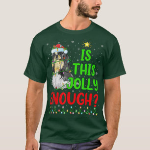 Funny Xmas Tree Is This Jolly Enough Shih Tzu Chri T-Shirt
