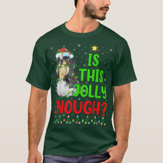 Funny Xmas Tree Is This Jolly Enough Shih Tzu Chri T-Shirt