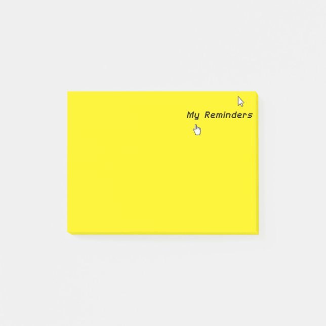 Funny XP Retro Geek My Reminders - Post-it® Notes (Front)