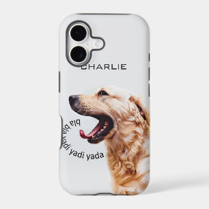Funny Yapping Dog custom monogram phone cases