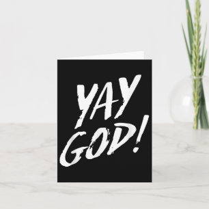 Funny Yay God Graphic Jesus Christian Religion Gif Card