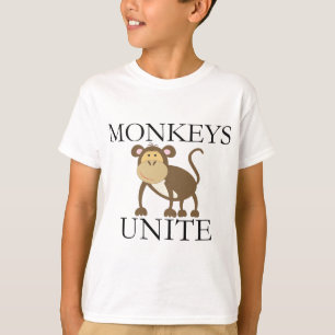 Funny Year of The Monkey "Monkeys Unite" T-Shirt