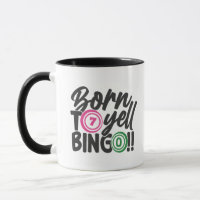 Funny yell Bingo word art