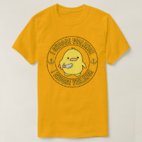 Funny Yellow Duck With Knife