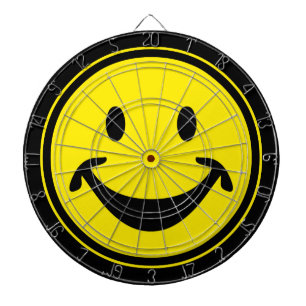 Funny yellow + your backg. & ideas dartboard