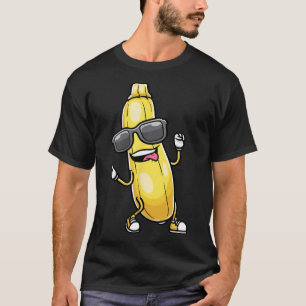Funny Yellow Zucchini Dancing For Vegetable Lovers T-Shirt