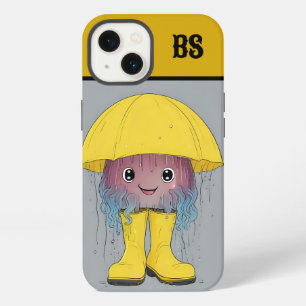 Funny Yellyfish in Rain Boots – Beach Humour iPhone 13 Case