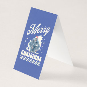 Funny Yeti - Merry Christmas