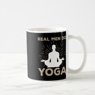 Funny Yoga Design For Men Boys Yoga Pose Meditatio Coffee Mug