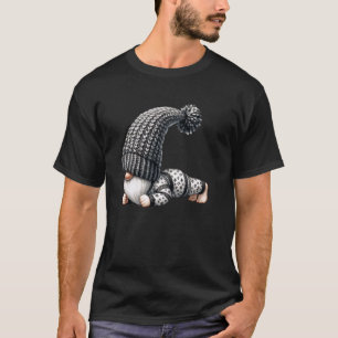 Funny Yoga Gnome Graphic For Women And Men Sports T-Shirt