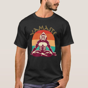 Funny Yoga Meditation Yeti Yamaste For Yogis T-Shirt
