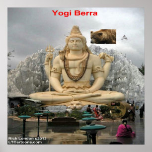 Funny Yogi Deja Vu All Over Again Poster