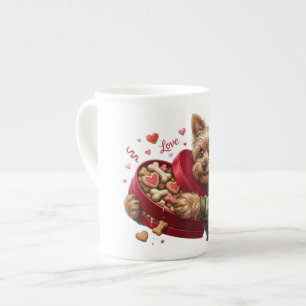 Funny Yorkie Valentine Mug Adorable Yorkie Gift
