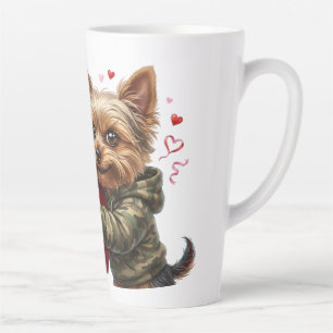 Funny Yorkie Valentine Mug   Adorable Yorkie Gift