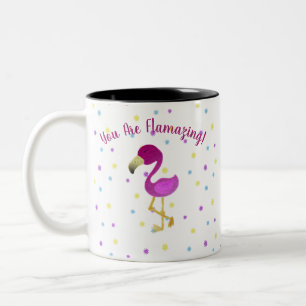 Funny You Are Flamazing  Two-Tone Coffee Mug