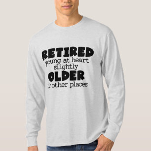 Funny young older word art Grandpa  T-Shirt