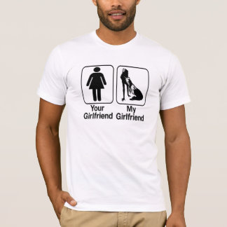 funny your girlfriend my girlfriend cool tshirt