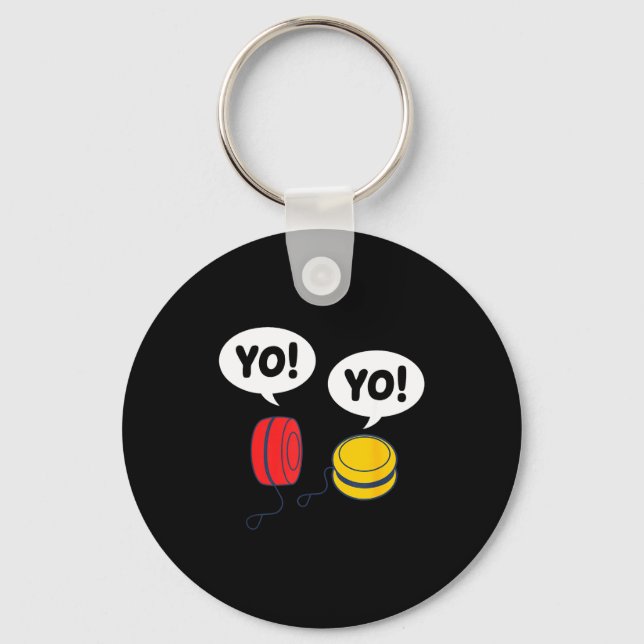 Funny Yoyo  Key Ring (Front)
