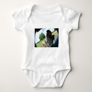 Funny Zebra Baby Bodysuit