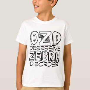 Funny Zebra Kids T-Shirt