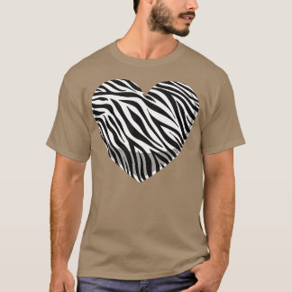 Funny Zebra Print For Girls Women Men Stripes Anim T-Shirt