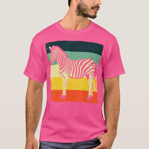 Funny Zebra Themed For Men Women Safari African Wi T-Shirt