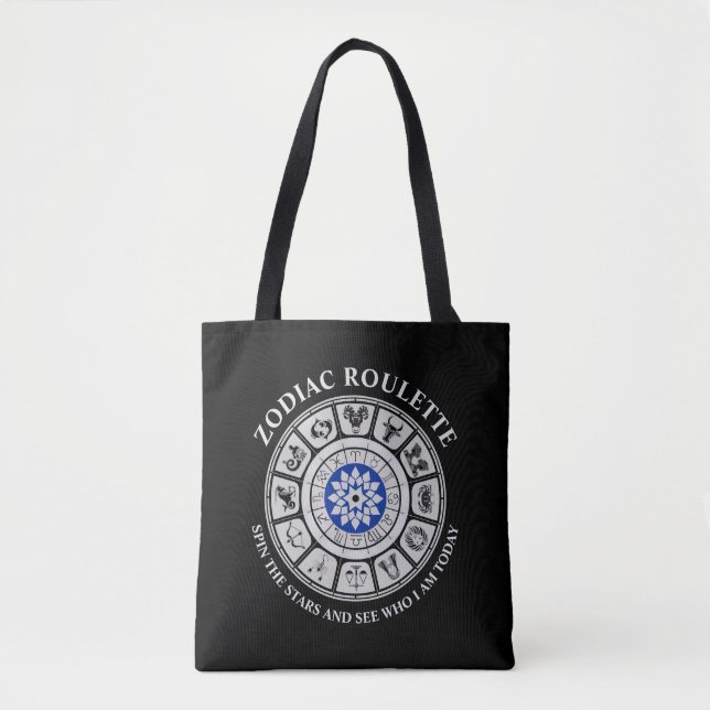 Funny Zodiac Signs Tote Bag (Front)